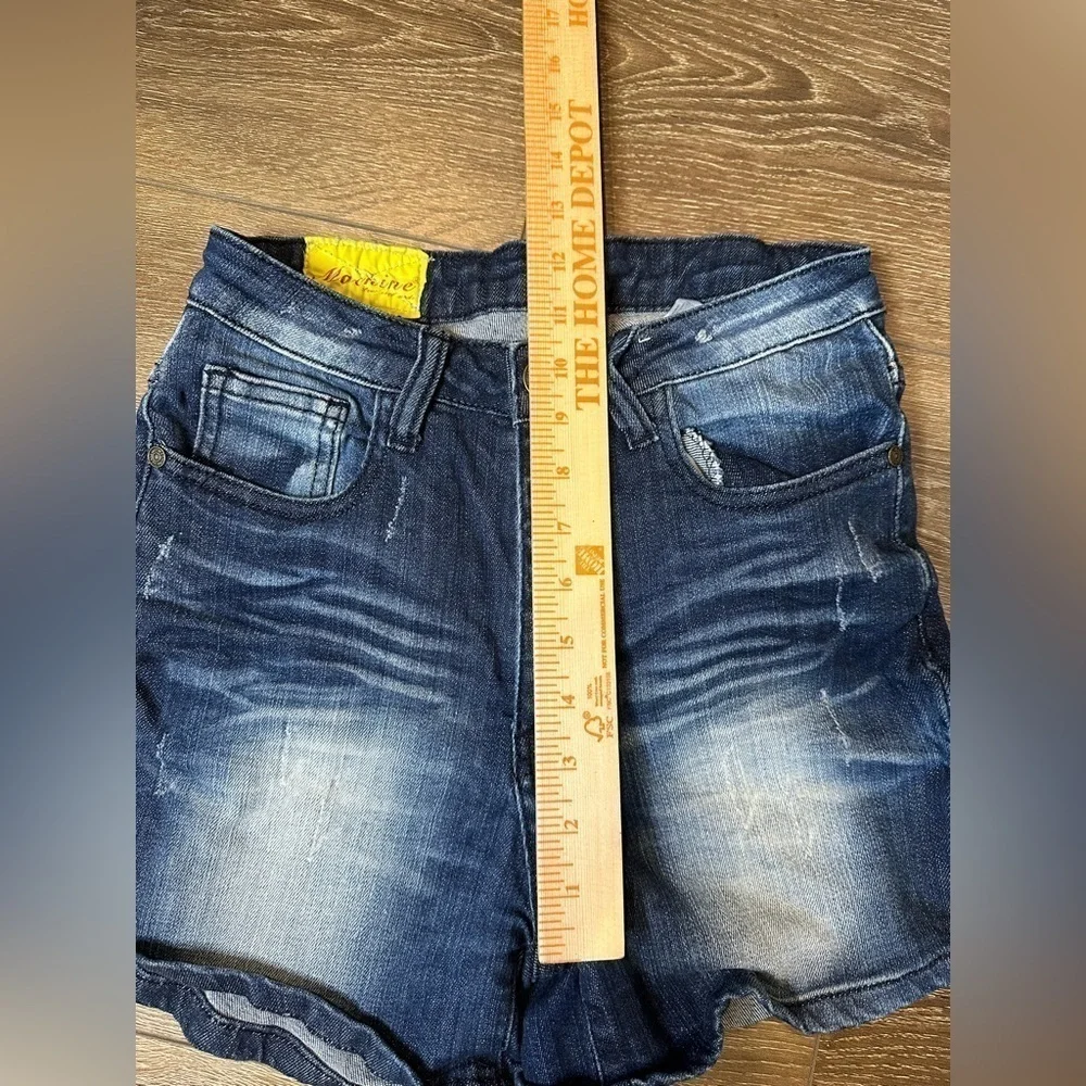Machine Distressed Shorts Size US 28 - Picture 5 of 6